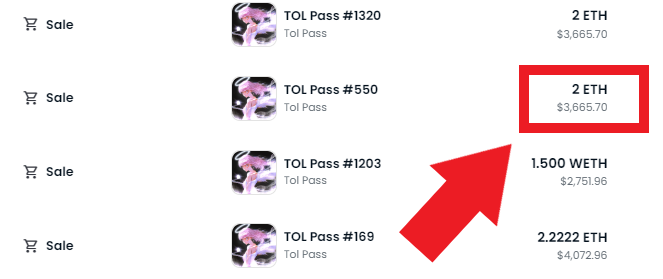 TOL Pass