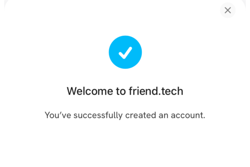 FriendTech（フレンドテック）　始め方